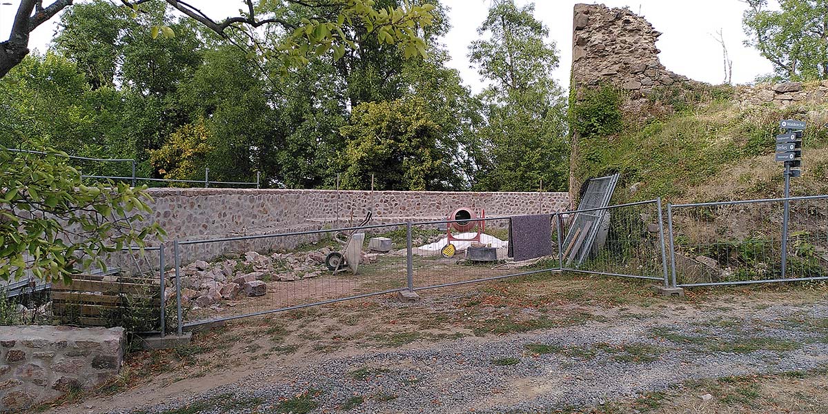 Schloss Reichenberg: Renovierter Ostzwinger (a)